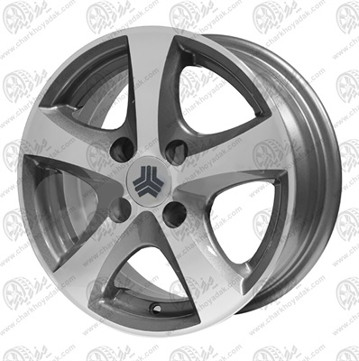 رینگ اسپرت سایز 14 کد 008 نقره ای اروند ( پژو206،پژو207،رانا،پارس)